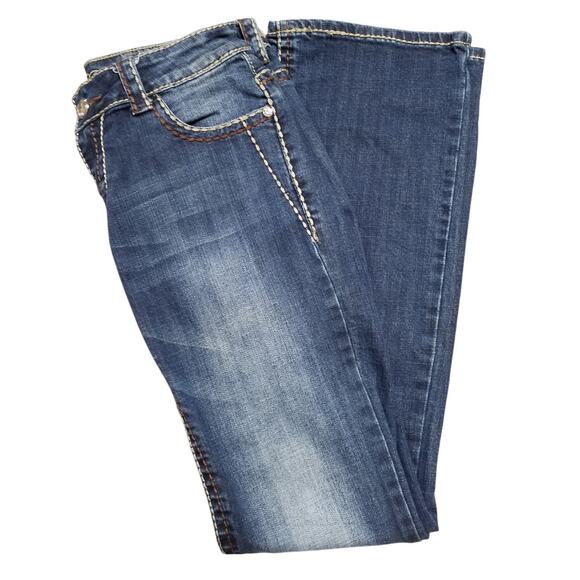 Cedar Rose Bootcut Jeans – Blue Denim – Size 27 - Picture 5 of 8